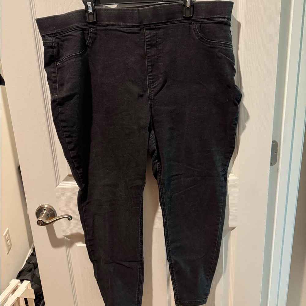 Terra & Sky Charcoal Denim Pants